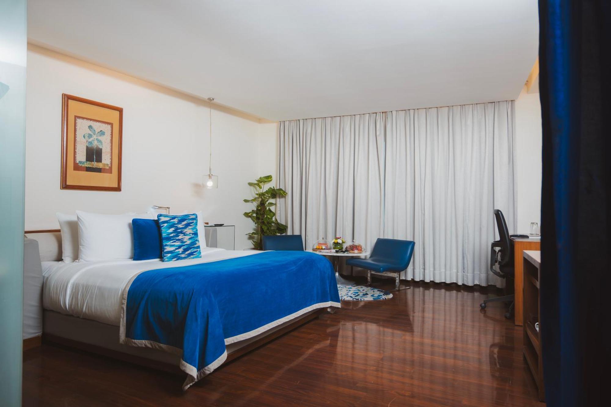 King Room with 15% off Spa and Salon services,15% Discount on Food and Soft Beverages , Happy Hours – 11:30 AM to 07:00 PM)